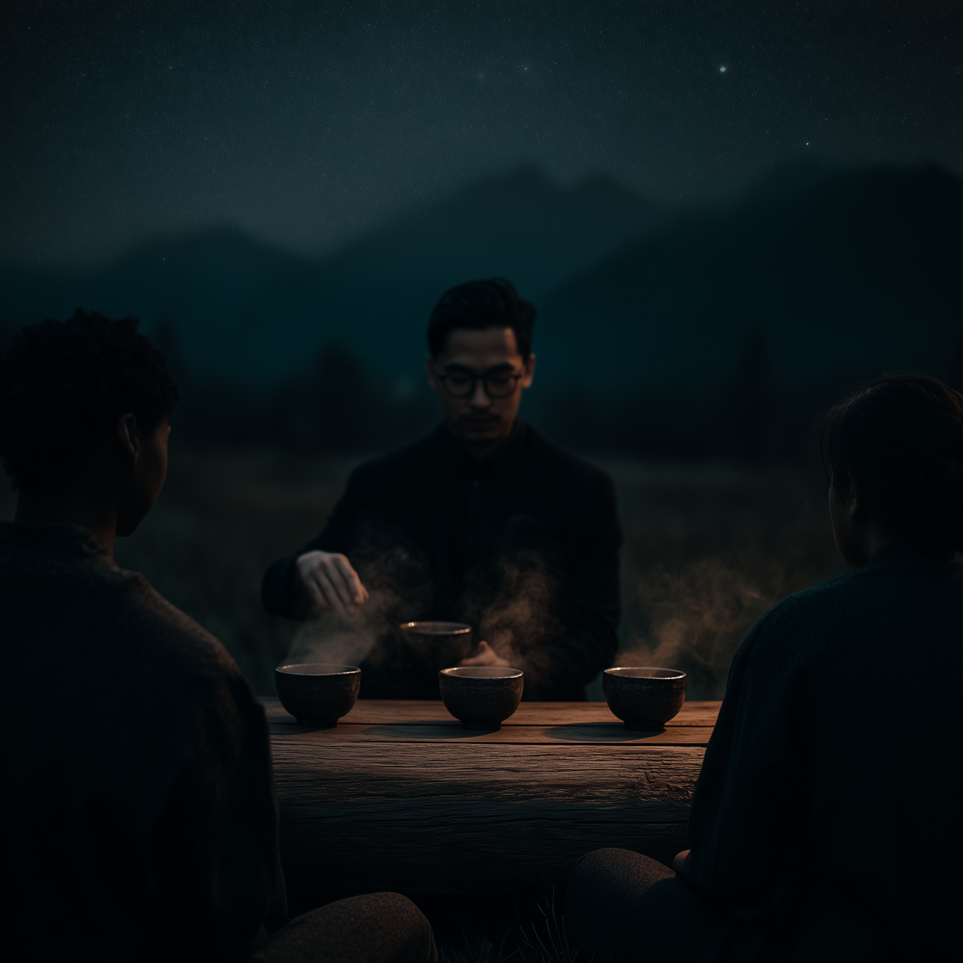 Midnight new moon tasting