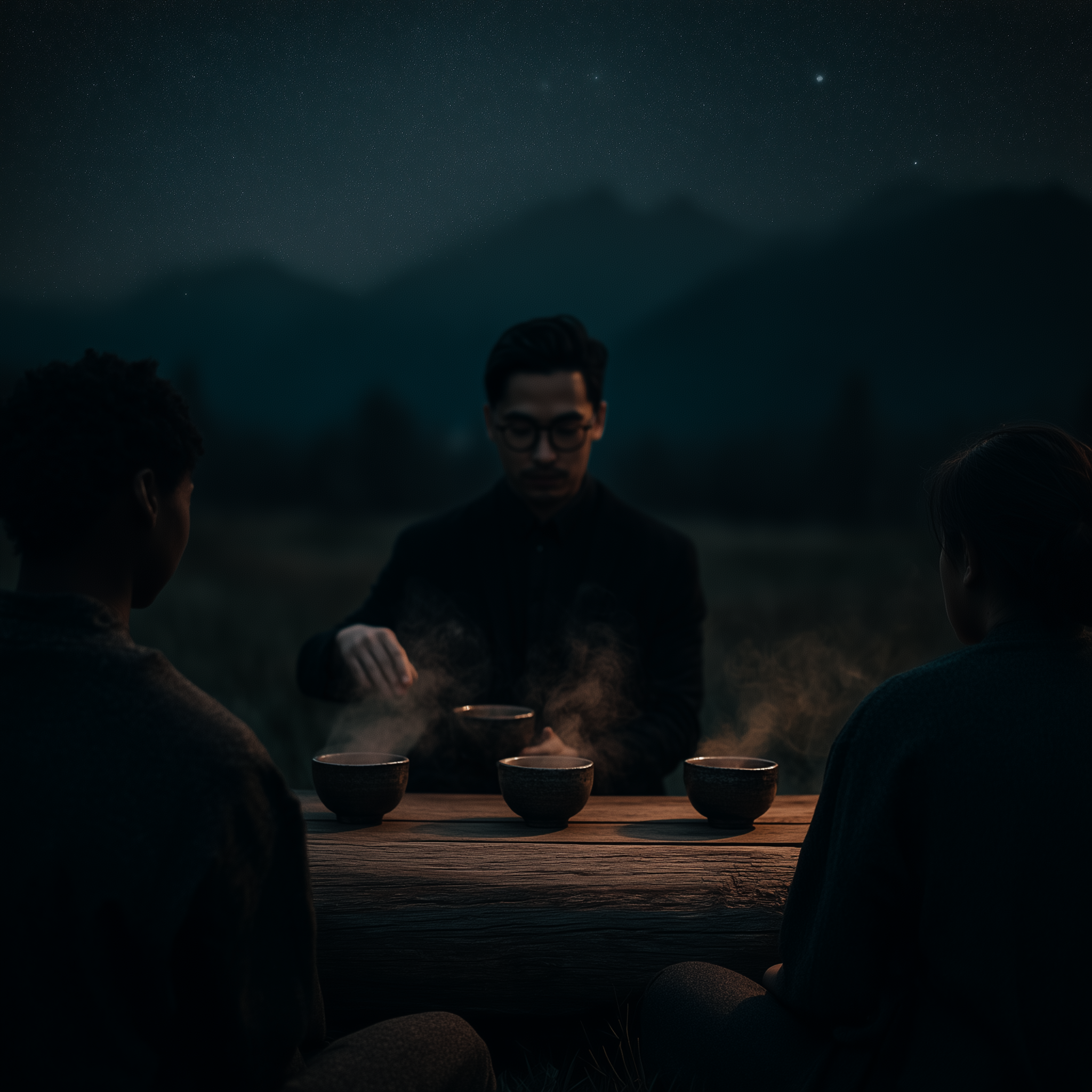 Midnight new moon tasting